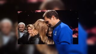 Roger Federer Gets Emotional, Hugs Wife Mirka After Swiss Legend Bids Adieu During Laver Cup | WATCH VIDEO
