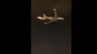 Mid-Air Horror: Video Shows Sparks Coming Out of United Airlines Boeing 777 After Facing Technical Glitch | WATCH