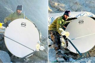 आर्मी ने दुनिया के सबसे ऊंचे युद्धक्षेत्र सियाचिन ग्लेशियर में 19,061 फीट पर सैटेलाइट-आधारित इंटरनेट सेवा एक्टिव की