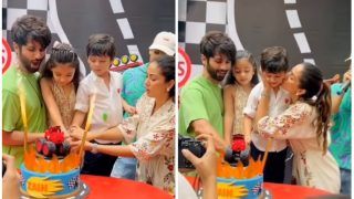 Shahid Kapoor-Mira Rajput Celebrate Son Zain Kapoor 4th Birthday With A Car-Themed Bash & Live Candy Floss Station- Inside Pics & Videos