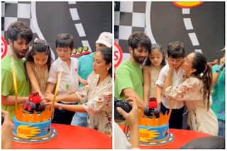 Shahid Kapoor-Mira Rajput Celebrate Son Zain Kapoor 4th Birthday With A Car-Themed Bash & Live Candy Floss Station- Inside Pics & Videos