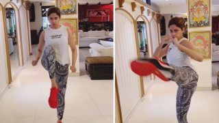 Shamita Shetty Serves Some Monday Motivation With Combat Training Workout - Watch Viral Video
