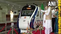 वंदे भारत एक्सप्रेस ट्रेन को पीएम मोदी ने दिखाई हरी झंडी, गांधीनगर से मुंबई जाने वालों को मिलेगी राहत