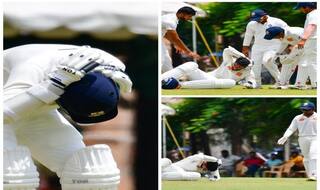 दलीप ट्राफी मैच के दौरान चोटिल हुए वेंकटेश अय्यर, मैदान में बुलायी गयी एम्बुलेंस