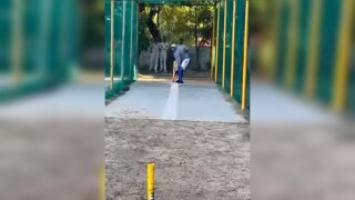 Virender Sehwag Starts Training in Nets For Legends League Cricket Benefit Match; Watch VIRAL Video