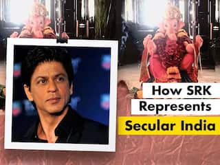 SRK Brings Ganpati Home -  Times He Represented a Secular India Both Off And On Screen