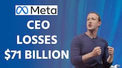 Mark Zuckerberg Loses $71 Billion This Year, Drops 14 Spots in World's Richest List | Watch Video