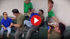Funny Video: मजाक करने आए दोस्त को ही कर दिया गंजा, जब आंख खुली तो अंदर तक हिल गया बेचारा | देखिए वीडियो
