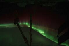 WATCH: ISS Captures Glimmering Aurora Formed Above Earth's Atmosphere After Solar Storm Hits Earth