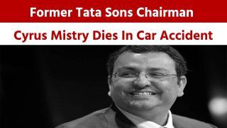 Cyrus Mistry Death: Former Chairman Of Tata Sons Dies In A Tragic Road Accident In Mumbai, Was Not Wearing Seat Belt - Watch Video