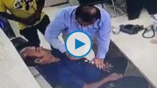 Viral Video: Patient Collapses During Consultation, Doctor Saves His Life By Giving CPR | Watch