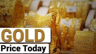 Gold Rate Today: धनतेरस पर इतना सस्ता हो गया है सोना, जानिए आज आपके शहर में क्या है 10 ग्राम 22ct-24ct गोल्ड का रेट