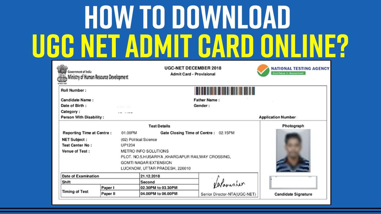 UGC NET 2022 Admit Card Released, Here's How To Download It Online - Watch Video