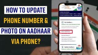 Aadhaar Card Update: How To Update Phone Number And Photo On Aadhaar Card Via Mobile Phone - Watch Video