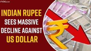 Indian Currency Sees Tremendous Decline Against US Dollar, US Treasury's Yield Records Over 4% For First Time Since 2010 - Watch