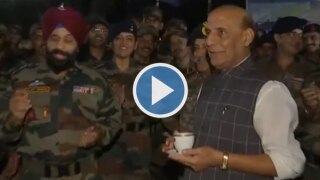 Viral Video: Indian Army Jawans Sing 'Sandese Aate Hain' During Meet With Rajnath Singh, Internet Gets Emotional | Watch