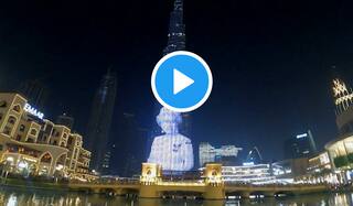 Viral Video: In a Special Tribute, Dubai's Burj Khalifa Lights Up in Honour of Queen Elizabeth II | Watch