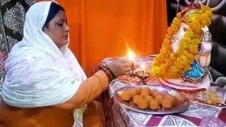 Ganesh Chaturthi 2022: Muslim Family in Aligarh Brings Ganpati Home For Seven Days