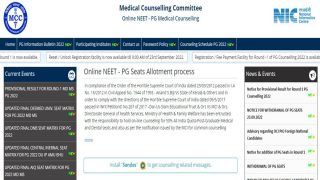 NEET PG Counselling 2022 Round One Seat Allotment Result Today at mcc.nic.in; Direct Link Here