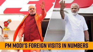 Narendra Modi Birthday: PM Turns 72 Today, Take A Look A His Foreign Tours In Numbers - Watch Video
