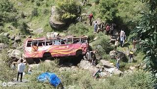 5 Dead, 12 Injured as Bus Plunges into Gorge in JK's Rajouri