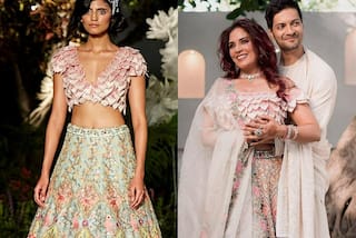 Bride Richa Chadha Stuns in 3D-Embroidered Lehenga Worth Rs 3,80,000 During Pre-Wedding Festivities, See Stunning Pics