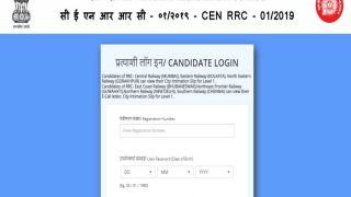 RRB Group D Phase 4 Exam City Slip Released at rrbcdg.gov.in; Check Direct Link, Exam Date Here