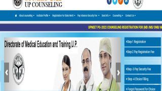 UP NEET UG 2022 Counselling Mop-up Round 2 Schedule Out For BDS Course; Check Merit List Release Date Here