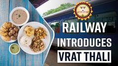Navratri 2022: Railways Introduces Vrat Thalis On Trains, Here's All You Need To Know - Watch Video