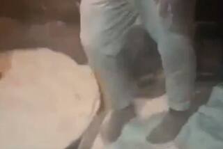 Video of Budgam Shopkeeper Kneading Flour Dough with Feet Goes Viral | WATCH