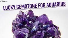 This Stone Gives an Amazing Impact On Aquarius Zodiac, Know Full Details | Watch Video