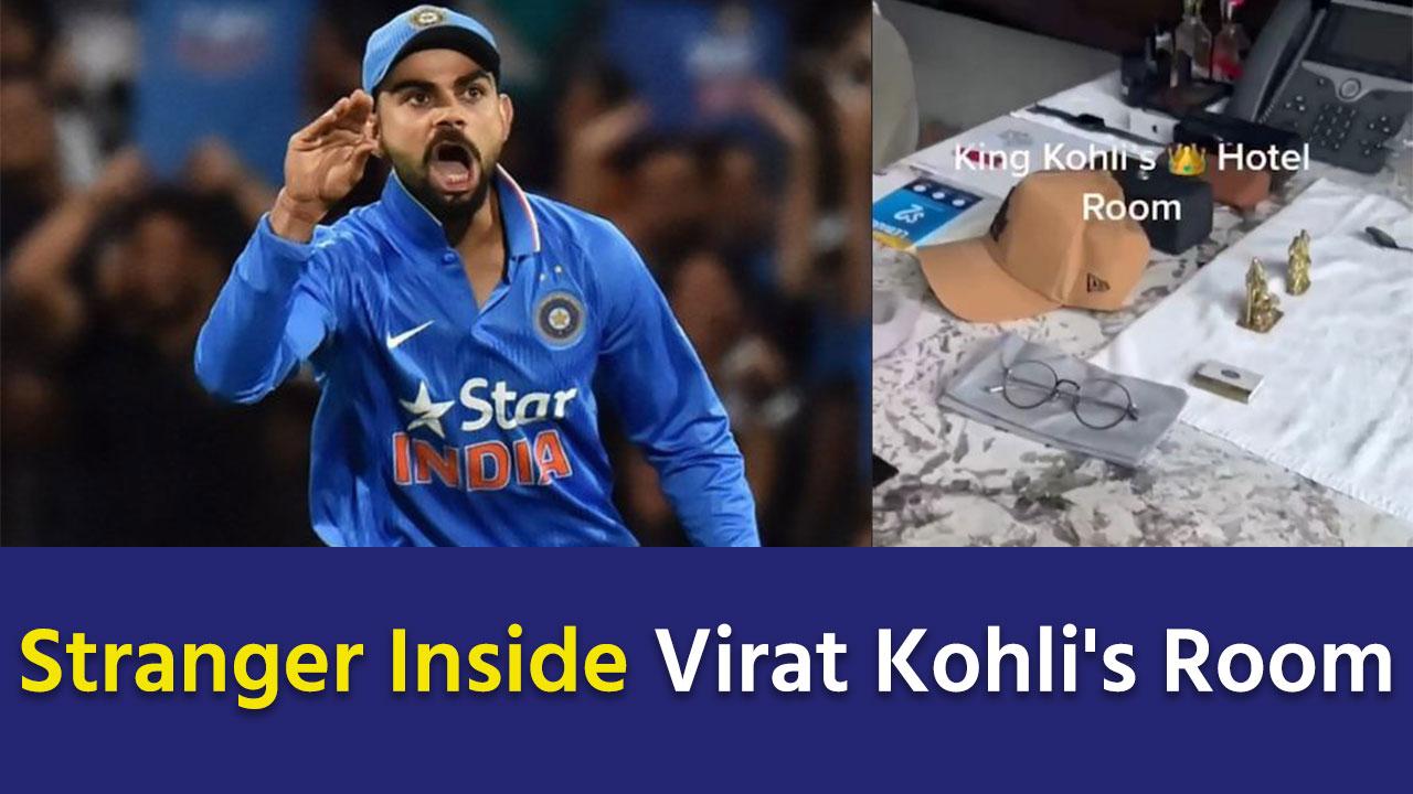 Virat Video Sexy Sex - Virat Kohli: Strangers Inside Virat Kohli's Room, Cricketer Gets Paranoid  By The Action | Watch Video