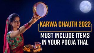 Karwa Chauth 2022: Do Not Forget To Include These Items In Your Karwa Chauth Puja Thali | Watch Video