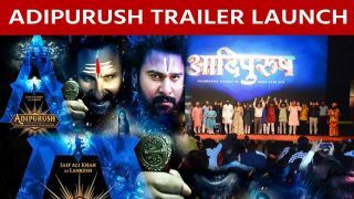 Adipurush Teaser Launch Video: Prabhas As Lord Ram Gets Ready to Battle Saif Ali Khan As Lankesh in Adipurush
