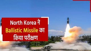 North Korea: उत्तर कोरिया ने फिर Ballistic Missile का किया परीक्षण, 7 दिन के भीतर 5वां टेस्ट | Watch