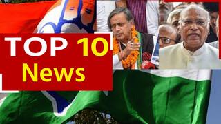 Top 10 News 17th October: कांग्रेस अध्यक्ष पद के लिए मतदान आज, शराब घोटाले में आज CBI करेगी सिसोदिया से पूछताछ