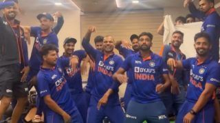 WATCH: Shikhar Dhawan-Led India Break Into 'Tara Rara' Celebration After ODI Series Win Against South Africa