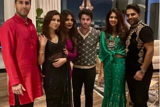 Priyanka Chopra Poses With Nick Jonas at Diwali Party in Los Angeles- See Unseen PIC