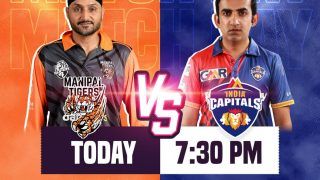 India Capitals vs Manipal Tigers, Legends League Cricket 2022 Live Streaming: IC vs MNT When and Where to Watch Online and on TV