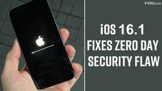 Video: IOS 16.1 Includes a Fix For a Scary Zero-Day iPhone Security Flaw That Addresses Active Exploits