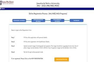 JNU Admission 2022 Through CUET PG: Registration Begins For MA, MSc, MCA Courses at jnuee.jnu.ac.in