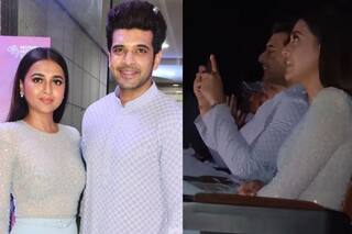 Karan Attends Tejasswi's Marathi Film Screening, Says 'Aaj Mein Thoda Emotional Hone Wala Hoon...' - WATCH