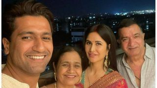 Katrina Kaif Shares First Karwa Chauth Picture With Vicky Kaushal's Family, Fans Praise Their 'Awwdorable' Chemistry
