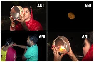 Karwa Chauth 2022 : दिल्ली-NCR समेत देश भर में हुआ करवा चौथ के चांद का दीदार