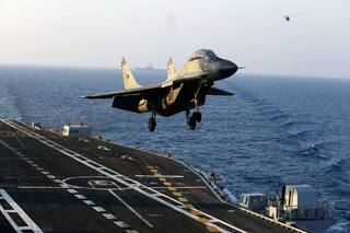 MiG-29K Crashes During Sortie Off Goa, Pilot Ejects Safely