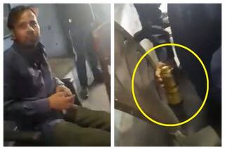 Drunk Teacher With Beer Cans Taking Class In Hathras School, Video Goes Viral | Watch