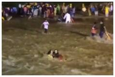 Video Captures Tragic Flash Flood In Jalpaiguri During Durga Idol Immersion