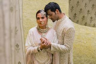 Richa Chadha - Ali Fazal Wedding Photos Are Here, It's All About White And Dher Sara Pyaar