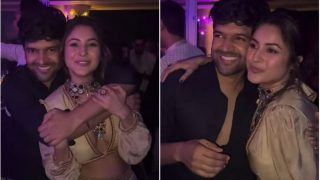 Shehnaaz Gill Celebrates Diwali 2022 Flaunting Her Sensuous Dance Moves With Guru Randhawa, Watch Viral Video