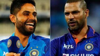 ICC Rankings: नंबर-1 टी20 बल्‍लेबाज बनने के करीब आए सूर्यकुमार यादव, धवन को ODI में भारी नुकसान